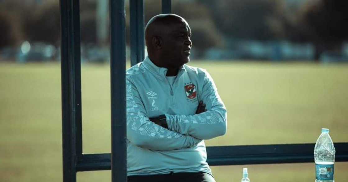 Al Ahly coach Pitso Mosimane says he also faced insults from fans after leaving Supersport United. Image: @AlAhlyEnglish/Twitter Al Ahly coach Pitso Mosimane says he also faced insults from fans after leaving Supersport United. Image: @AlAhlyEnglish/Twitter