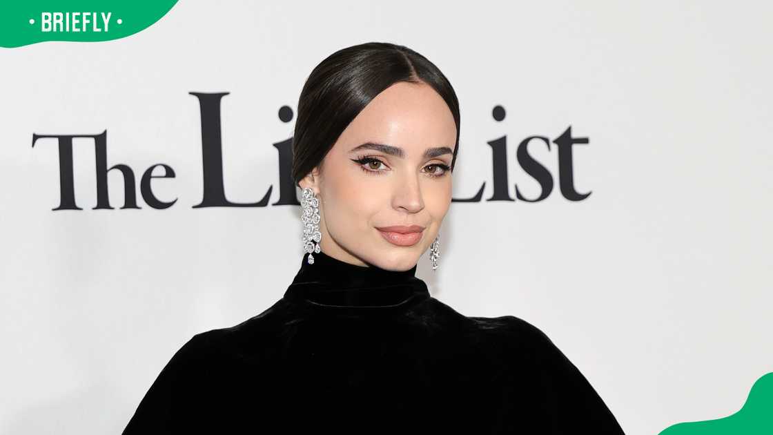Sofia Carson in New York City