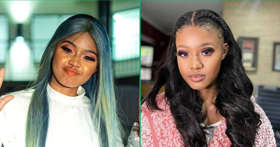 Babes Wodumo drinks champagne at the graveyard Babes Wodumo drinks champagne at the graveyard