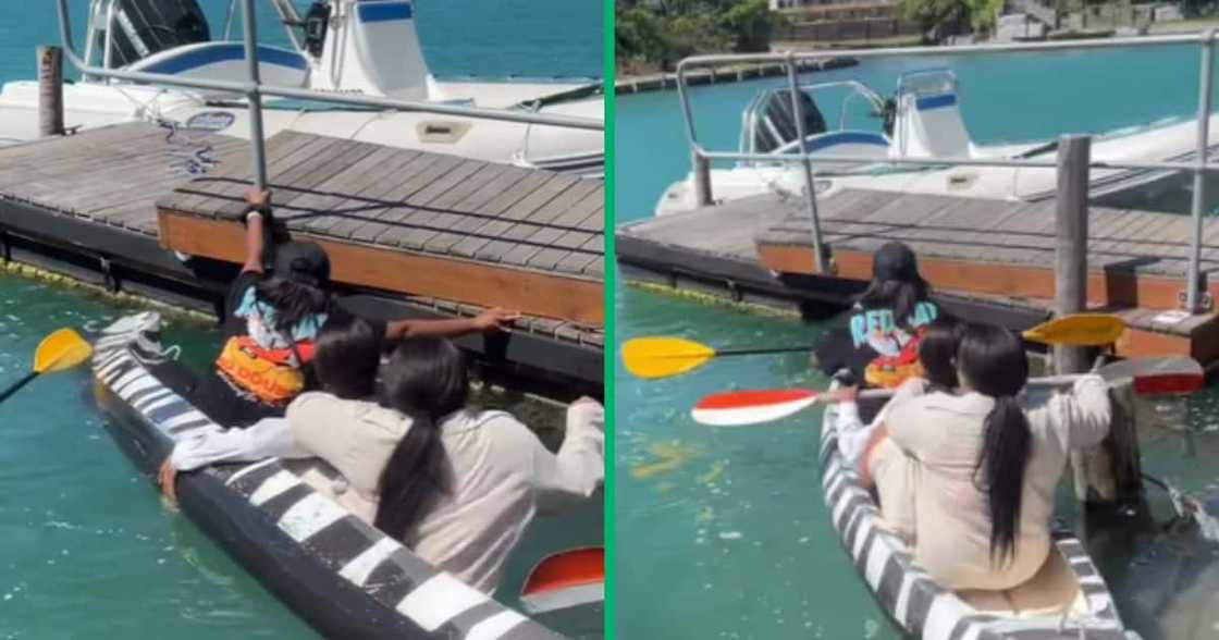 Three women decided to go kayaking and ended up becoming TikTok viral sensations Three women decided to go kayaking and ended up becoming TikTok viral sensations