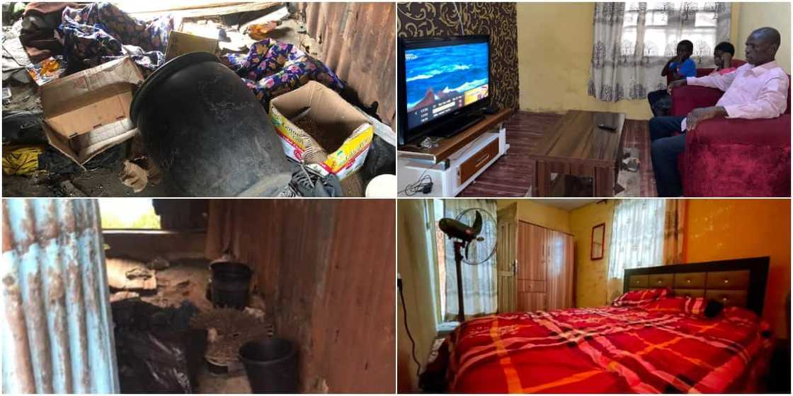 How it Started Vs How it Ended as Family Moves from Grass to Grace, Many React to Their Transformation How it Started Vs How it Ended as Family Moves from Grass to Grace, Many React to Their Transformation