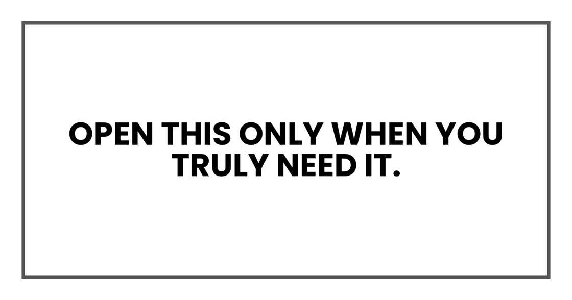 Mother-in-law's warning. Mother-in-law's warning.