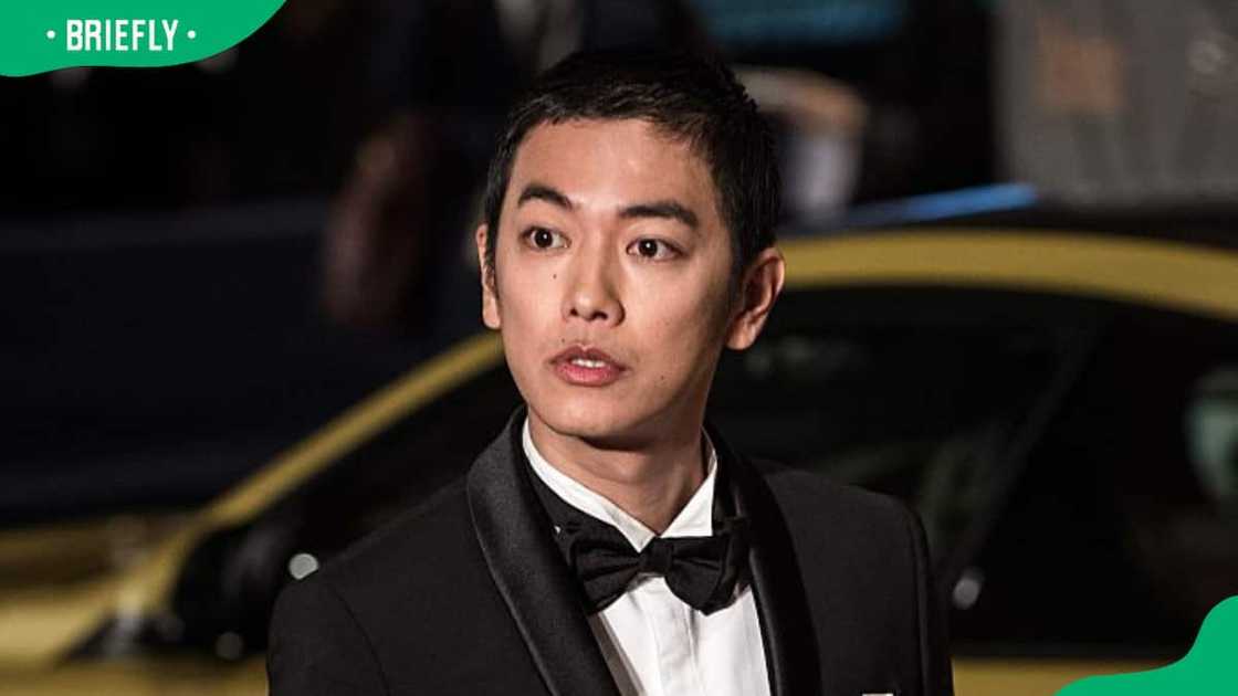 Satoh Takeru at the 9th Asian Film Awards in Macau Satoh Takeru at the 9th Asian Film Awards in Macau