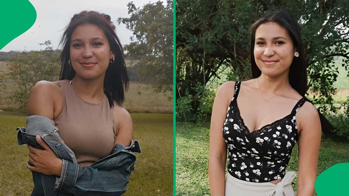 A woman showed a video of her dancing father. A woman showed a video of her dancing father.