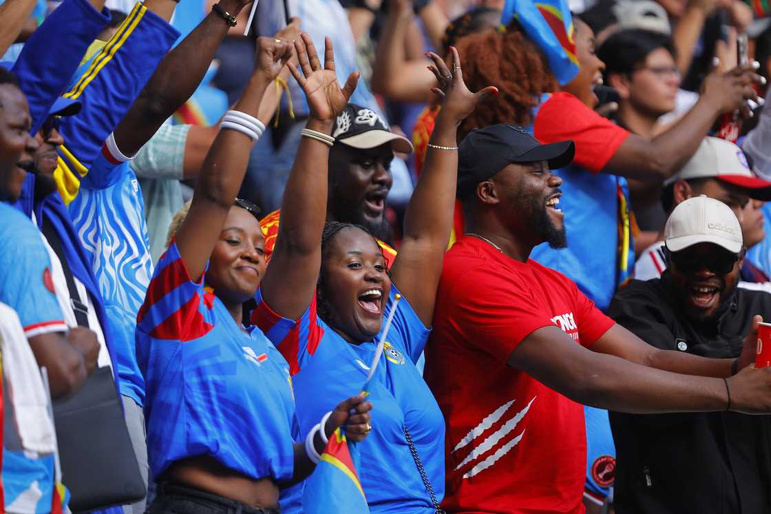 Image of DR Congo fans celebrating after team qualified for 2026 FIFA World Cup Image of DR Congo fans celebrating after team qualified for 2026 FIFA World Cup