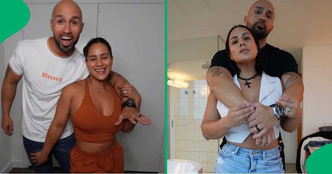 A couple hilariously took part in a popular TikTok challenge and made the internet users laugh. A couple hilariously took part in a popular TikTok challenge and made the internet users laugh.