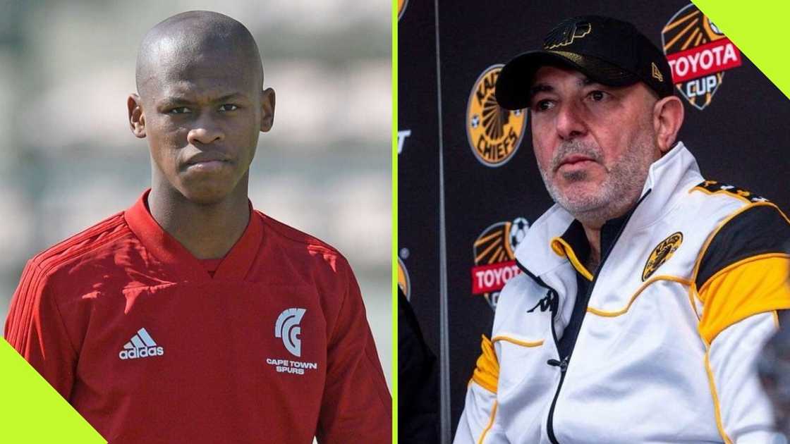 Asanele Velebayi could be a late addition to Nasreddine Nabi side. Asanele Velebayi could be a late addition to Nasreddine Nabi side.