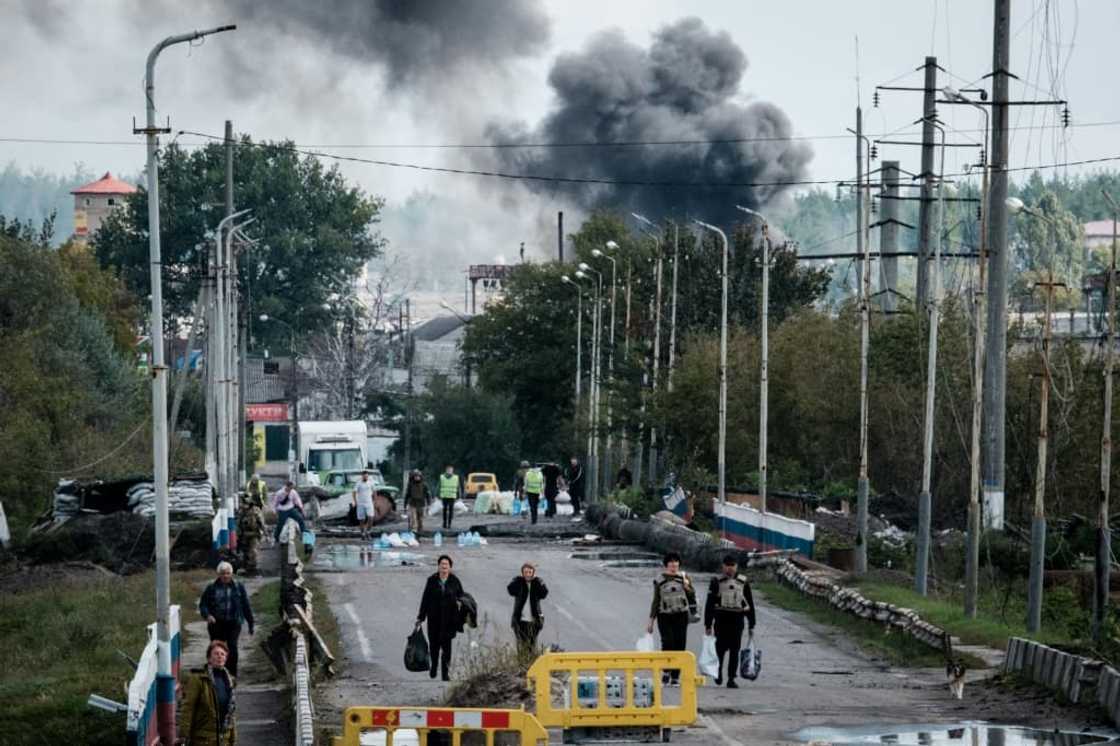 A narrow strip of Kharkiv remains in Russian hands and prevents Ukraine from pushing on into the Lugansk A narrow strip of Kharkiv remains in Russian hands and prevents Ukraine from pushing on into the Lugansk
