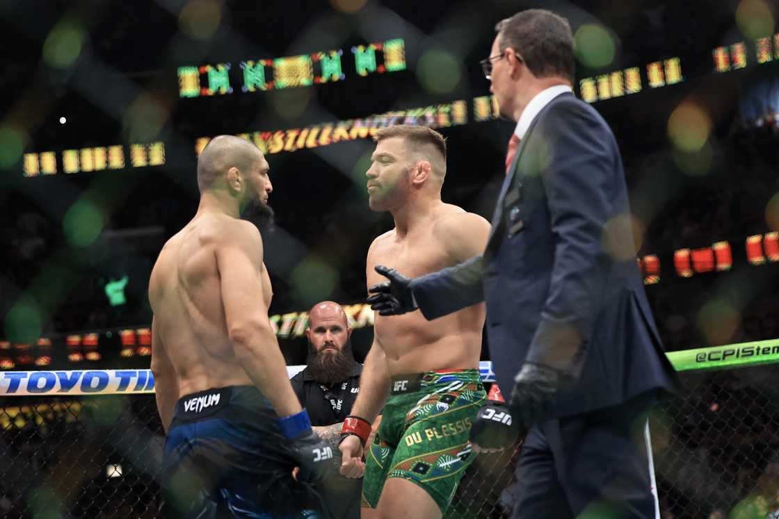 Khamzat Chimaev, Dricus du Plessis, UFC, South Africa Khamzat Chimaev, Dricus du Plessis, UFC, South Africa