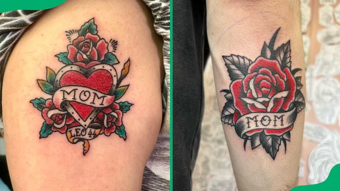 Mom Rose tattoos Mom Rose tattoos