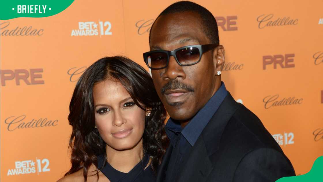 Rocsi Diaz and Eddie Murphy in Los Angeles Rocsi Diaz and Eddie Murphy in Los Angeles