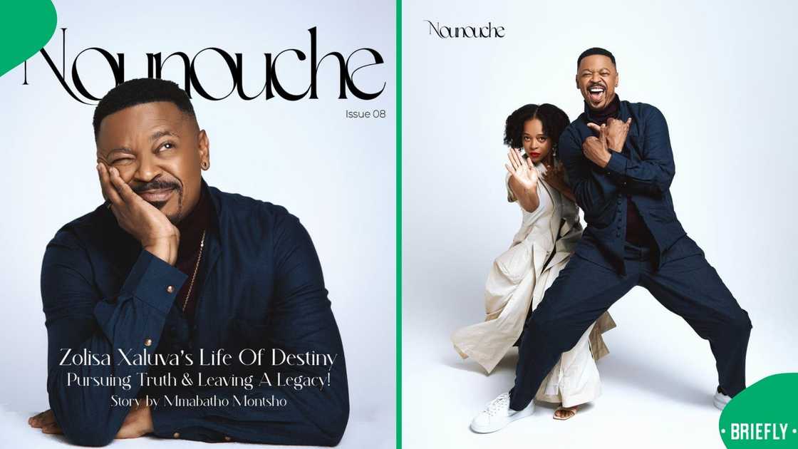 Zolisa Xaluva on the cover of Nounouche. Zolisa Xaluva on the cover of Nounouche.