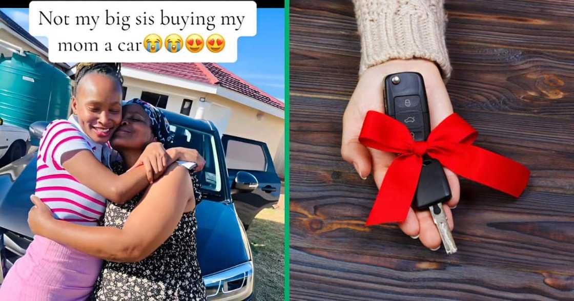 A TikTok video showed a woman who surprised her mother with a new Toyota Urban Cruiser. A TikTok video showed a woman who surprised her mother with a new Toyota Urban Cruiser.