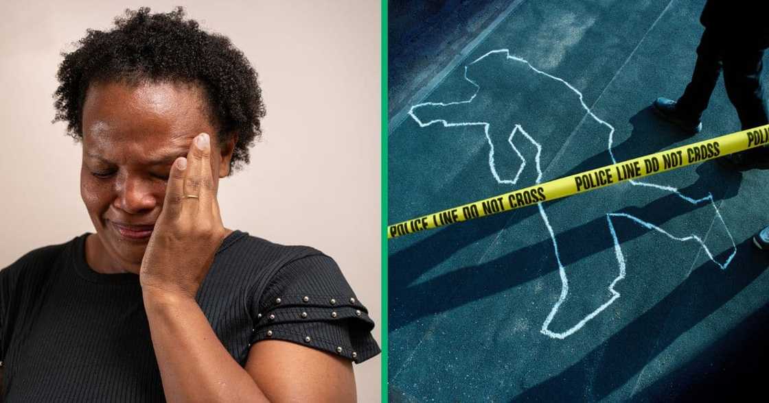 Family members of those who were killed during a shootout in KZN mourned their dead relatives Family members of those who were killed during a shootout in KZN mourned their dead relatives