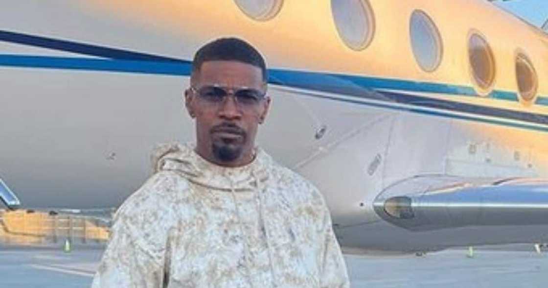Jamie Foxx impersonated John Legend Jamie Foxx impersonated John Legend