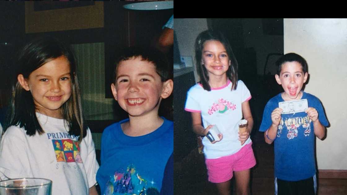 Kiana Carroll and her brother Michael