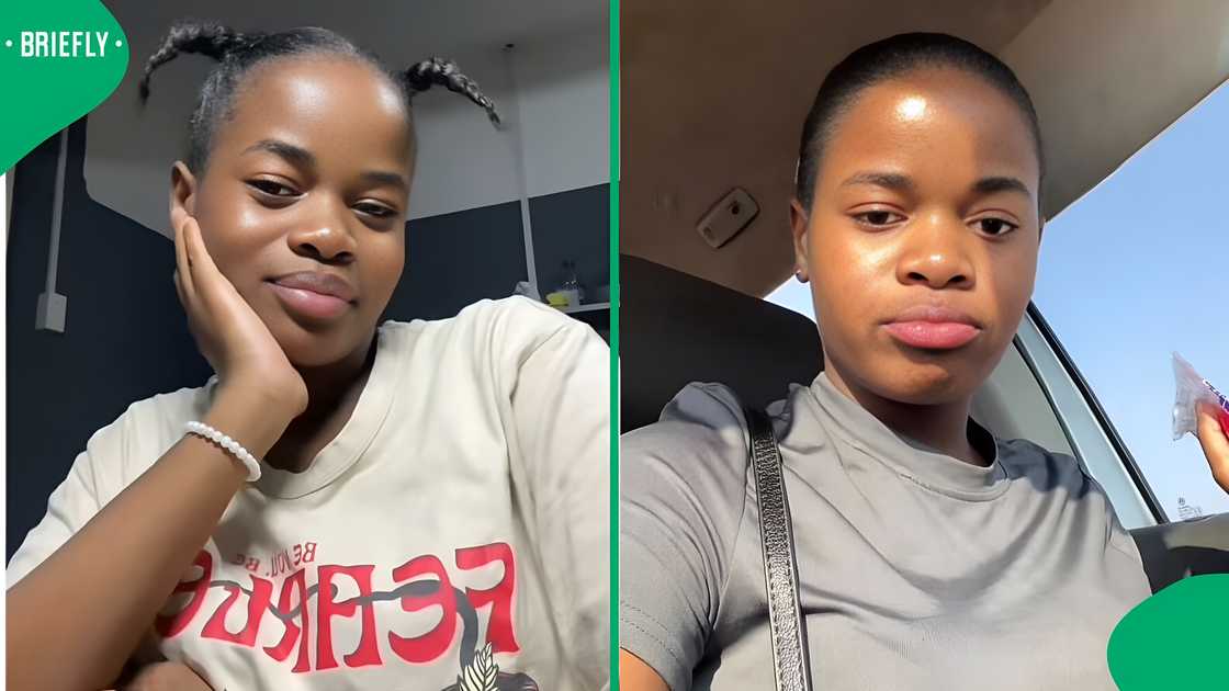 A young woman showcased what she eats as a broke student living in res. A young woman showcased what she eats as a broke student living in res.