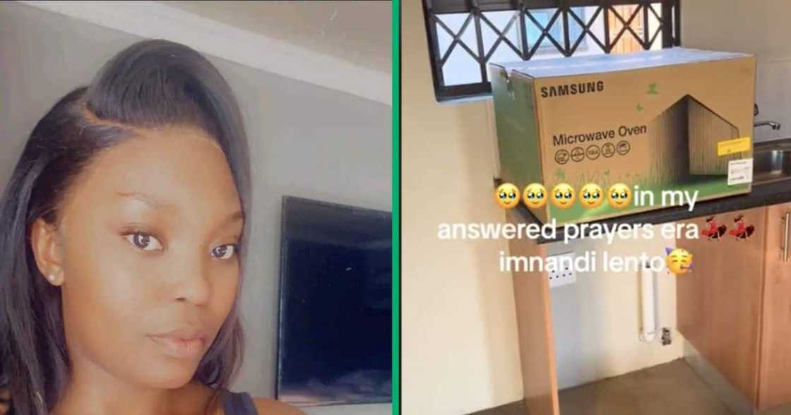 A woman was celebrated on TikTok for buying a new house and furniture along with it A woman was celebrated on TikTok for buying a new house and furniture along with it