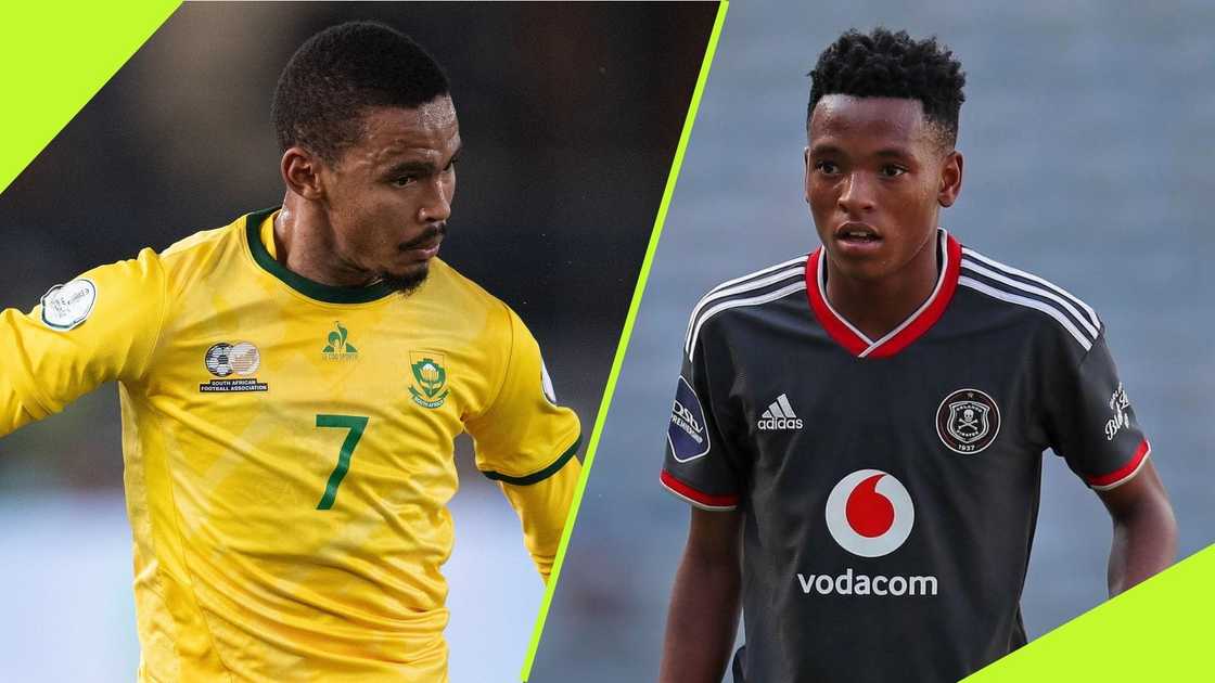Oswin Appollis and Relebohile Mofokeng are two young stars that has been welcomed into the Bafana squad. Oswin Appollis and Relebohile Mofokeng are two young stars that has been welcomed into the Bafana squad.