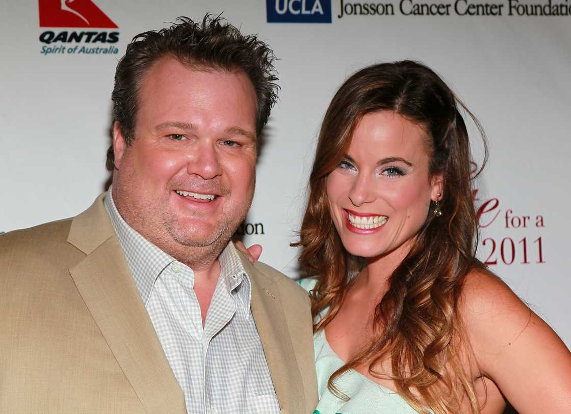 Eric Stonestreet and Katherine Tokarz at the Beverly Wilshire Hotel