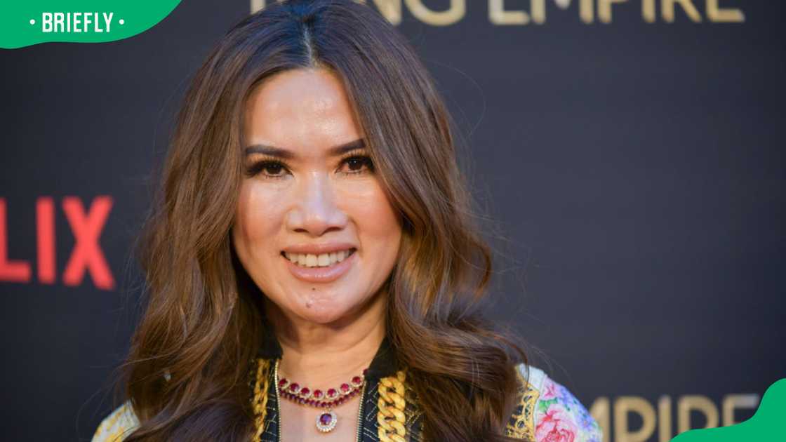 Mimi Morris during the 2022 launch celebration party for Netflix's Bling Empire