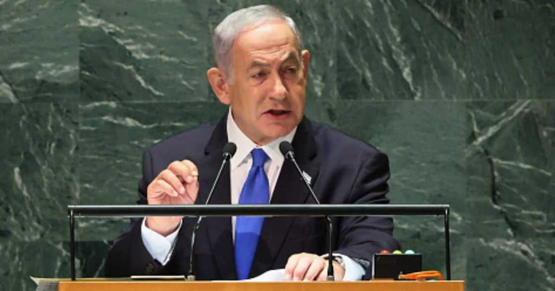Benjamin Netanyahu said Israel will not back down in the Gaza war Benjamin Netanyahu said Israel will not back down in the Gaza war