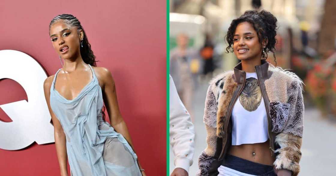 Tyla opens up about travelling with pap. Tyla opens up about travelling with pap.