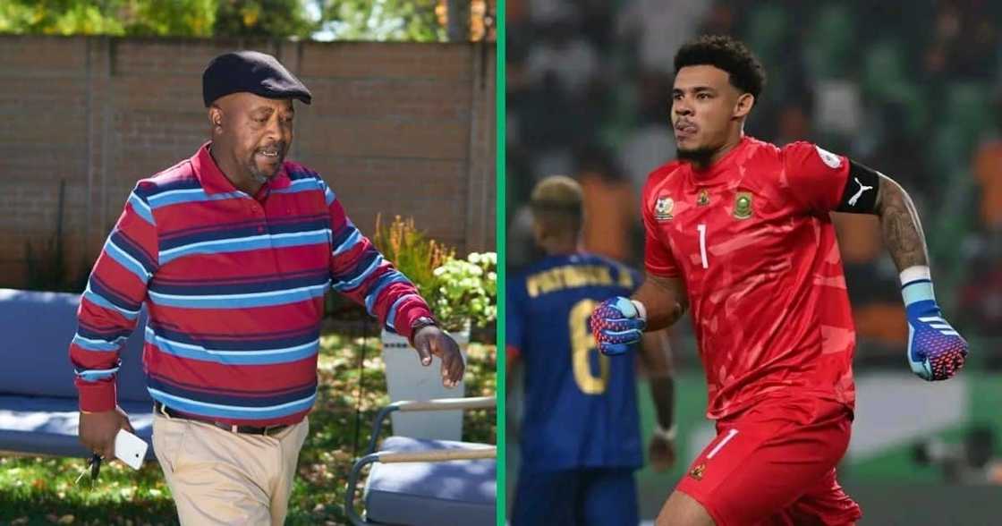 'Skeem Saam's Charles Kunutu praised Bafana Bafana goalie, Ronwen Williams