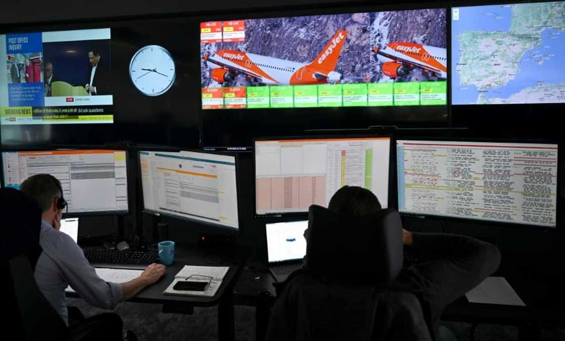 Easyjet's new Integrated Control Centre in Luton, north of London Easyjet's new Integrated Control Centre in Luton, north of London