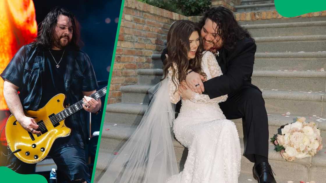 Andraia Allsop and her husband, Wolfgang Van Halen