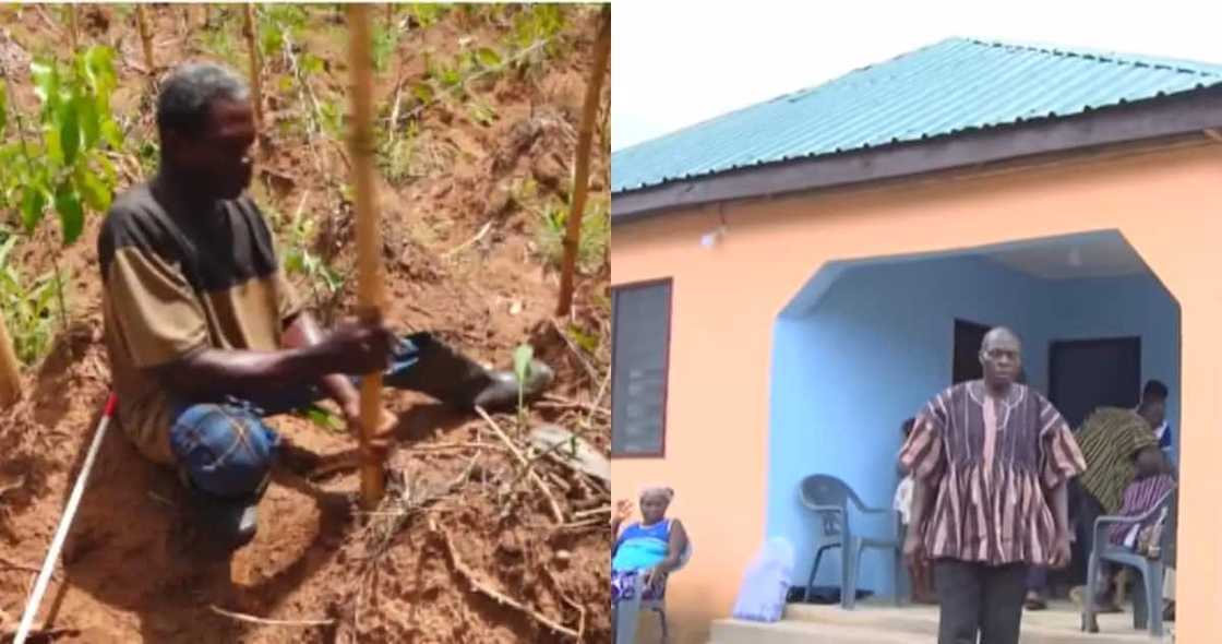 Lawrence Demebu: Visually-impaired farmer who worked hard but couldn't build house Receives apartment Lawrence Demebu: Visually-impaired farmer who worked hard but couldn't build house Receives apartment