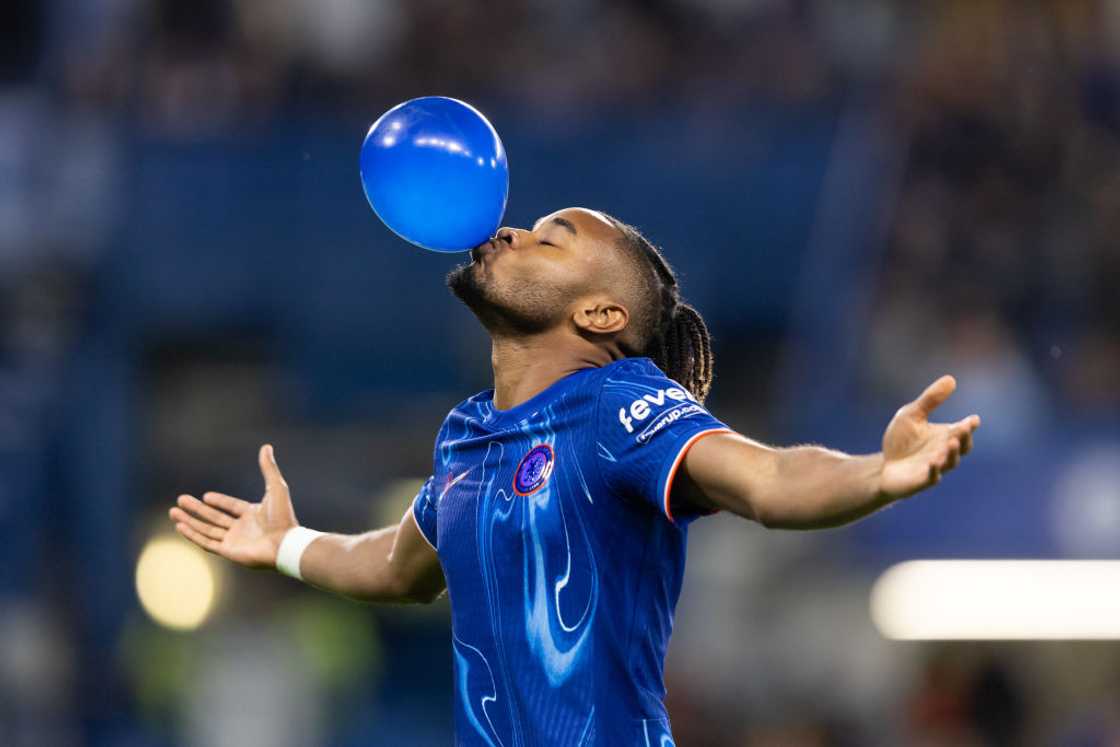 Christopher Nkunku, Chelsea vs Barrow AFC, Carabao Cup, why Nkunku celebrates using a balloon