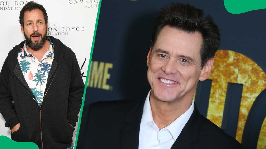 Adam Sandler and Jim Carrey Adam Sandler and Jim Carrey