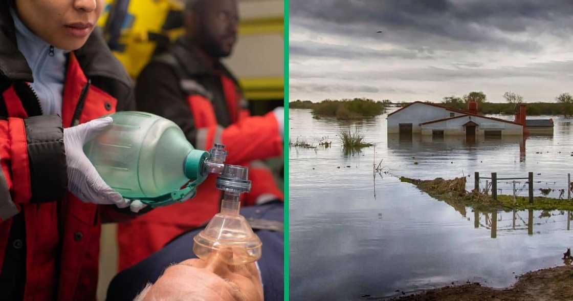 Two people have lost their lives, and two others are missing after floods hit Nelson Mandela Bay in the Eastern Cape. Two people have lost their lives, and two others are missing after floods hit Nelson Mandela Bay in the Eastern Cape.