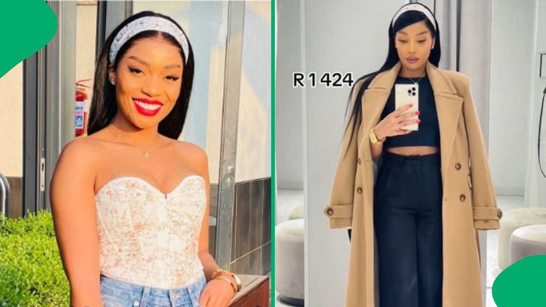 Baddie plugs the girlies with Foschini coat sale Baddie plugs the girlies with Foschini coat sale