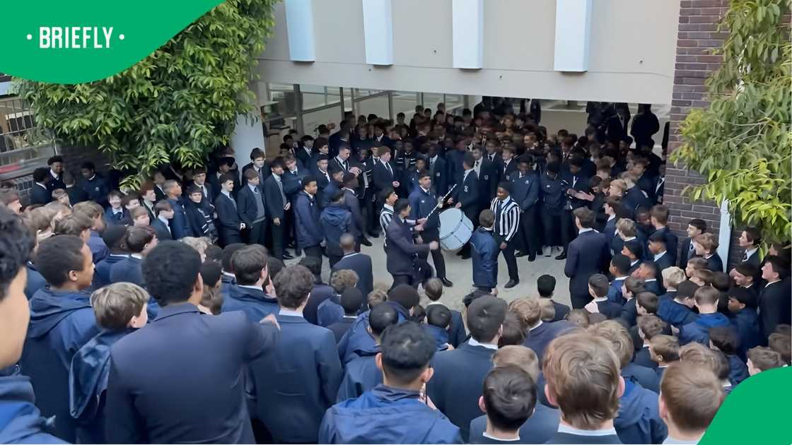 Wynberg Boys' High School shared its new war cry. Wynberg Boys' High School shared its new war cry.
