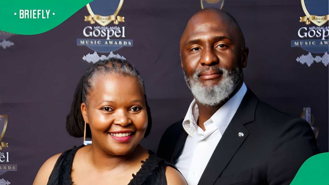 Muzi Mthabela and his wife have been married for 18 years. Muzi Mthabela and his wife have been married for 18 years.