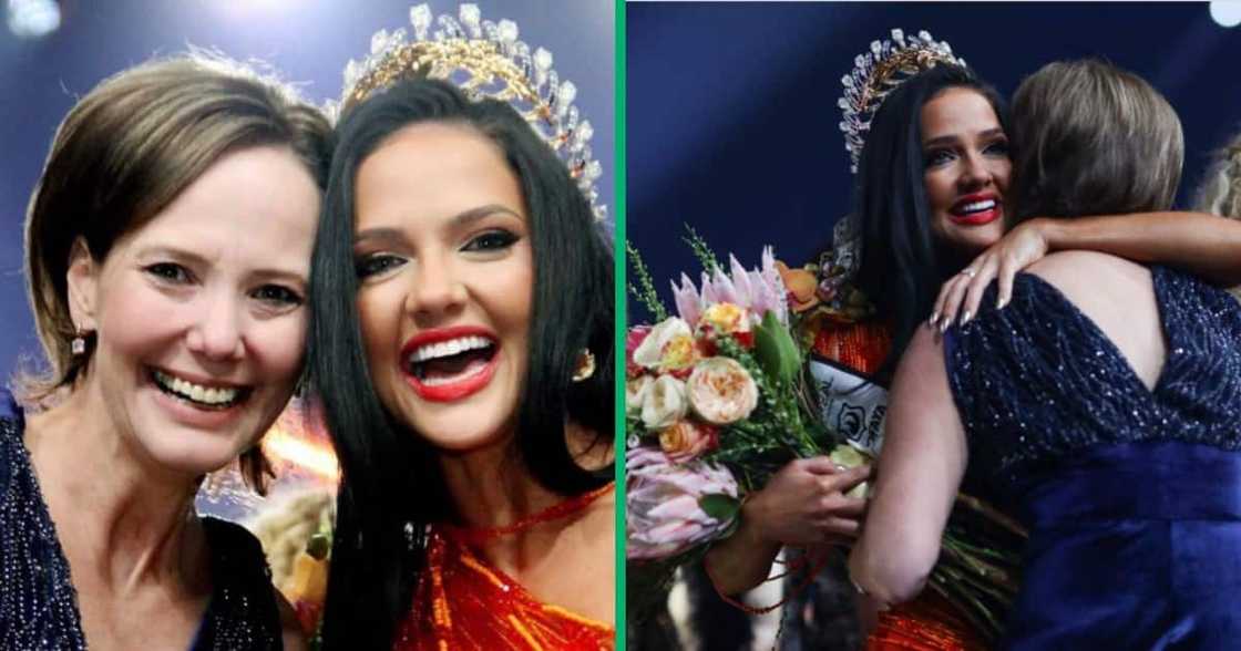 Miss South Africa, Natasha Joubert and mom Miss South Africa, Natasha Joubert and mom