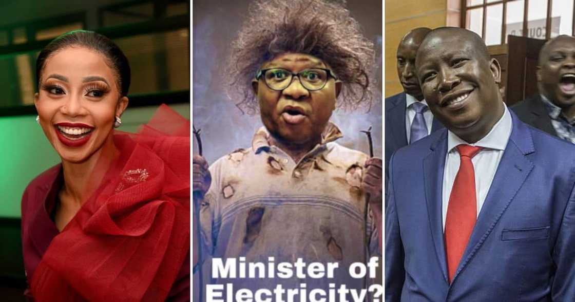 South Africans make hilarious suggestions for who could fill Minister of Electricity position South Africans make hilarious suggestions for who could fill Minister of Electricity position