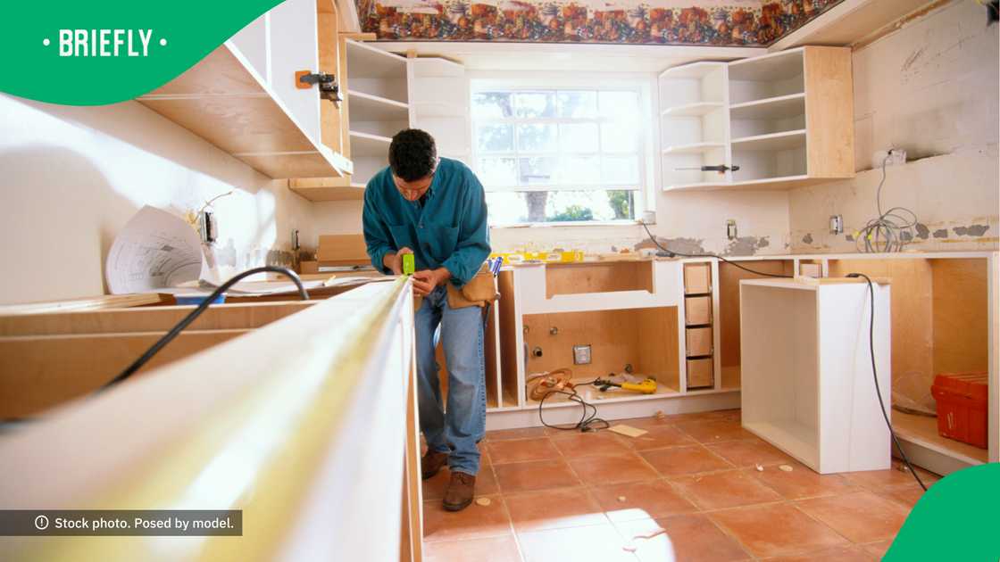 The gent went all out when it came to redoing the kitchen. The gent went all out when it came to redoing the kitchen.