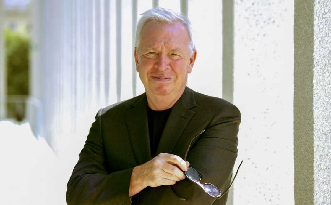 David Chipperfield -- pictured in 2019 -- was awarded the 2023 Pritzker Prize, architecture's most prestigious award