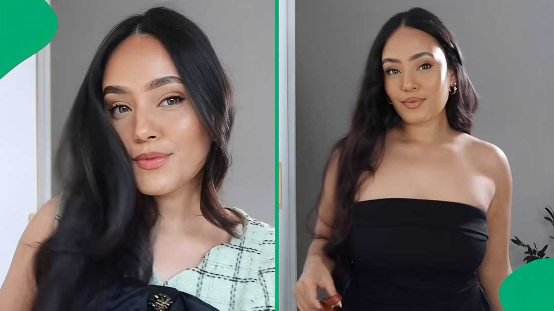 A woman showed off her Dyson dupe from Takealot in a TikTok video. A woman showed off her Dyson dupe from Takealot in a TikTok video.