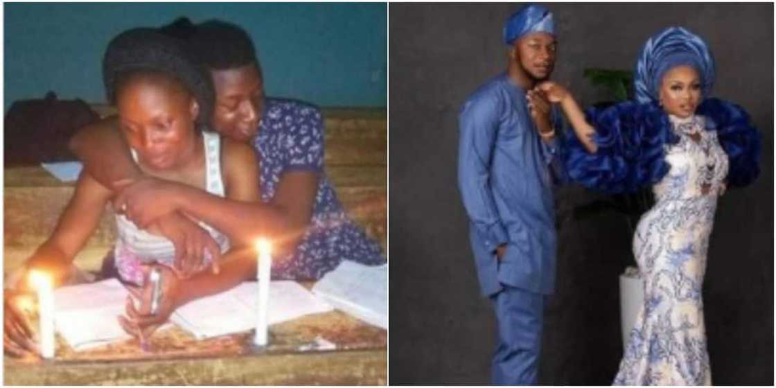 The couple warmed hearts online The couple warmed hearts online