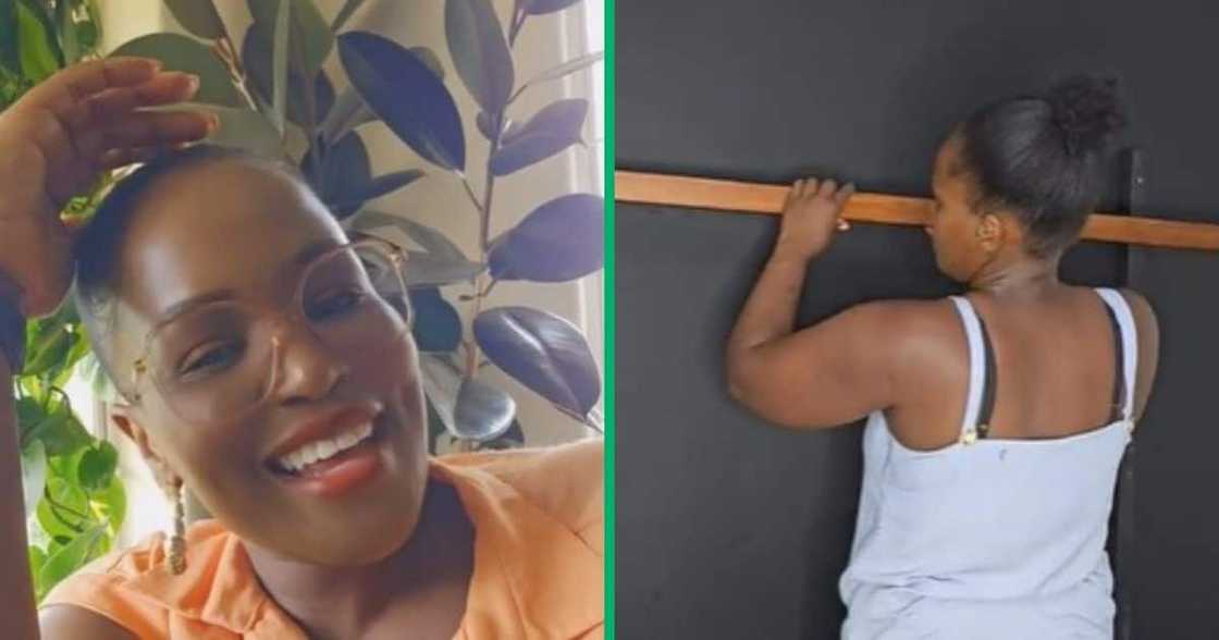 TikTok video shows woman making floating headboard TikTok video shows woman making floating headboard