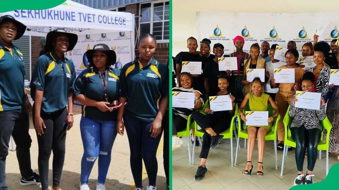 Student Support Services Desk of Sekhukhune TVET College and during a workshop for the N6 students. Student Support Services Desk of Sekhukhune TVET College and during a workshop for the N6 students.