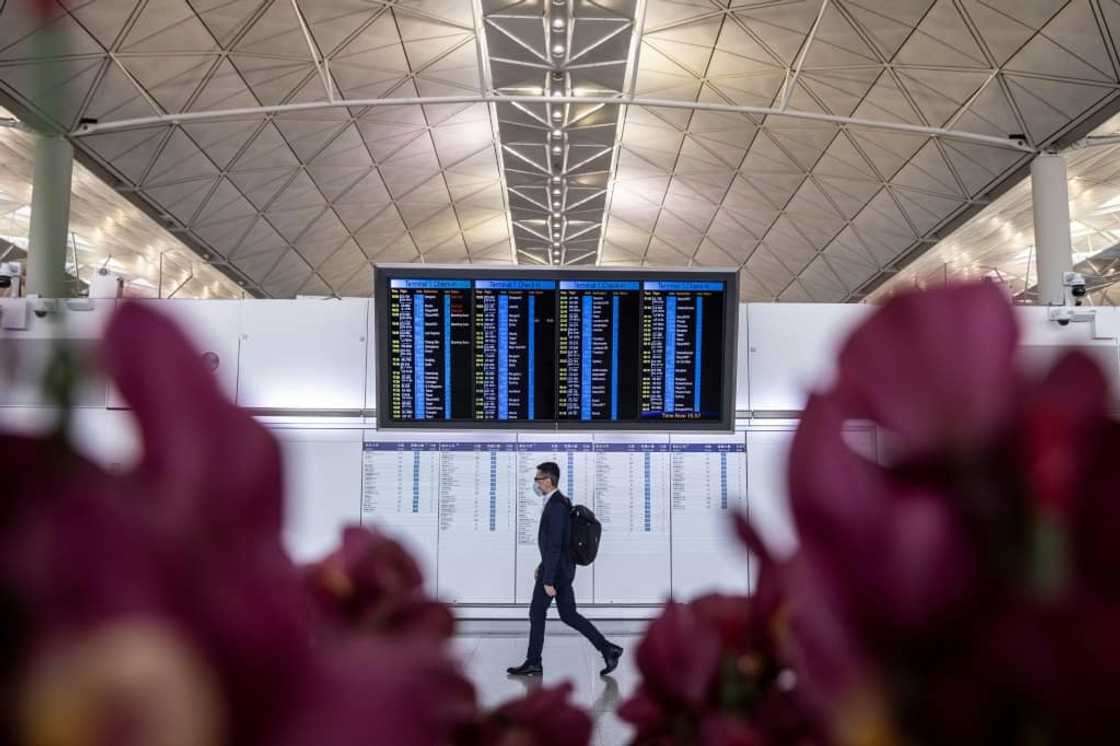 Airlines are struggling to ramp up flights to Hong Kong because of staff shortages at the airport Airlines are struggling to ramp up flights to Hong Kong because of staff shortages at the airport