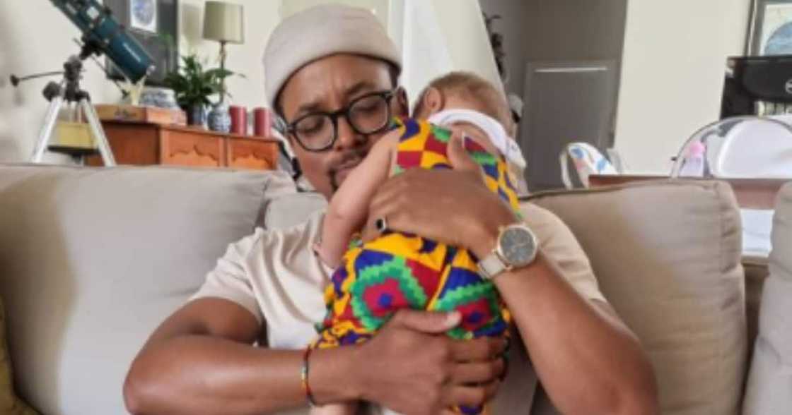 Maps Maponyane, Nova, Baby, Uncle, Niece, Sweet Maps Maponyane, Nova, Baby, Uncle, Niece, Sweet