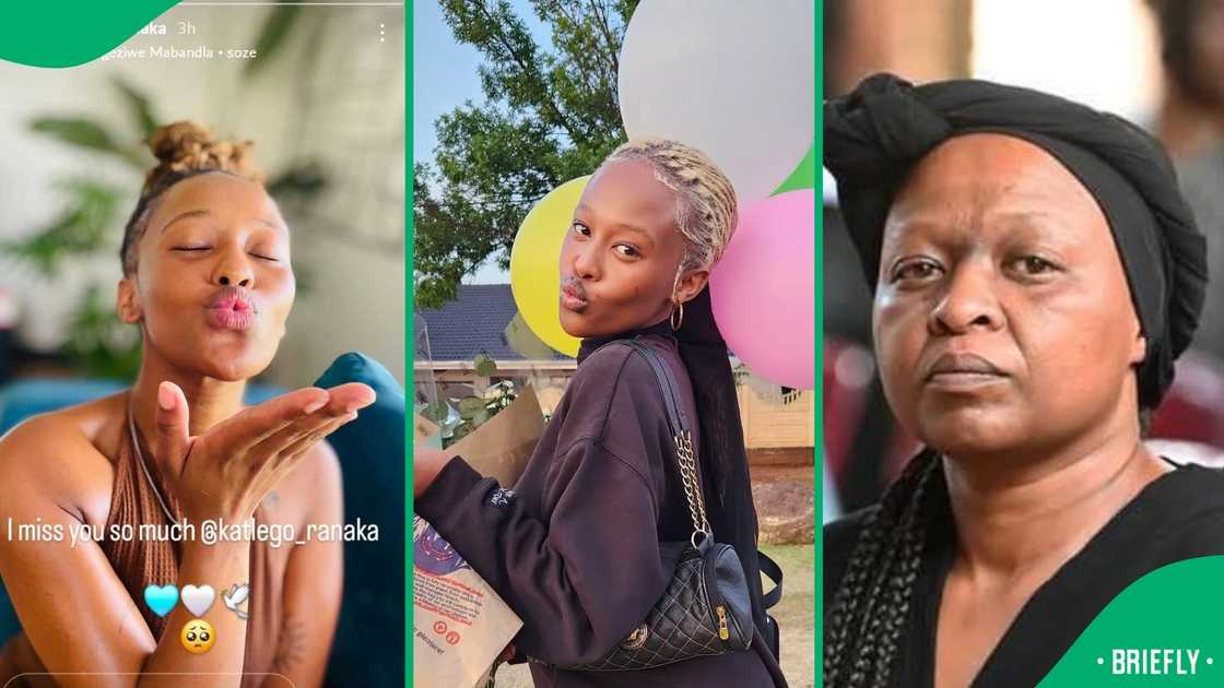 Manaka Ranaka mourns her daughter Manaka Ranaka mourns her daughter