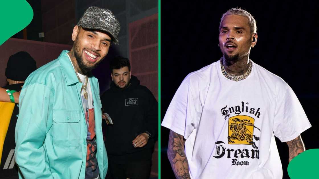 Fans fight over Chris Brown's t-shirt