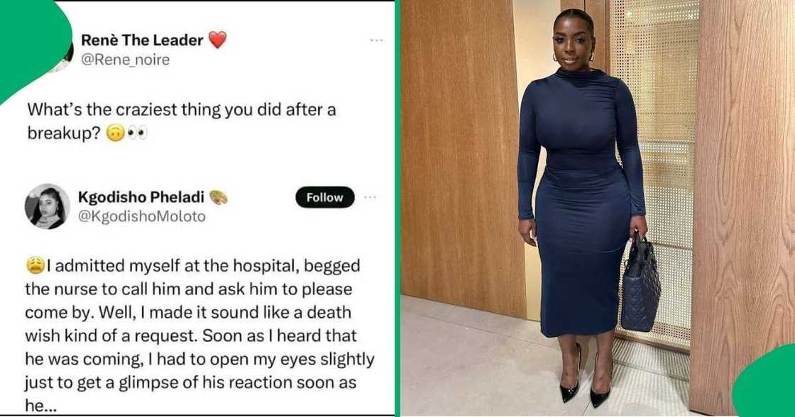 Heartbroken woman goes to extreme measures after breakup Heartbroken woman goes to extreme measures after breakup